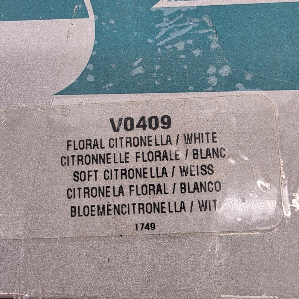 PartyLite V0409 Floral Citronella White Tealight‎ Candles 10 Pack Box - Picture 4 of 4